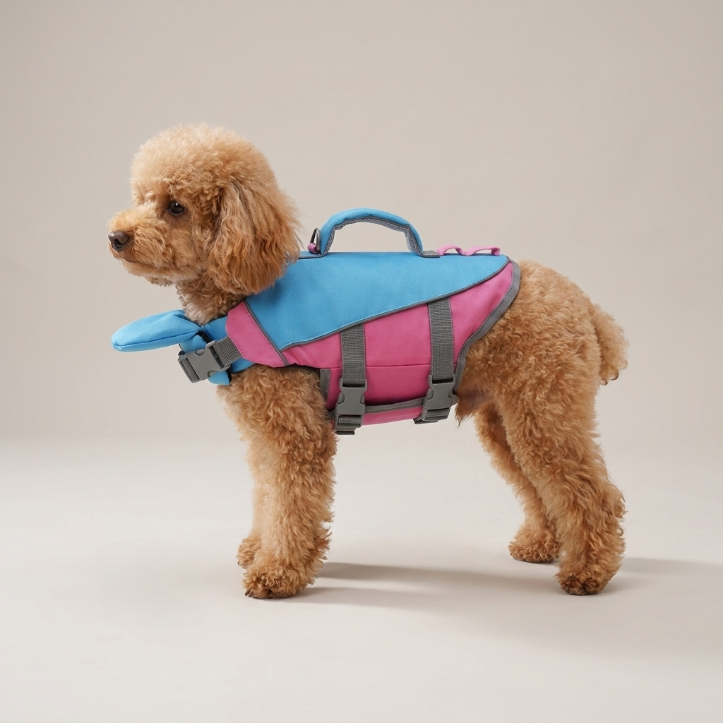 Size S reference: like a 10 lb toy poodle