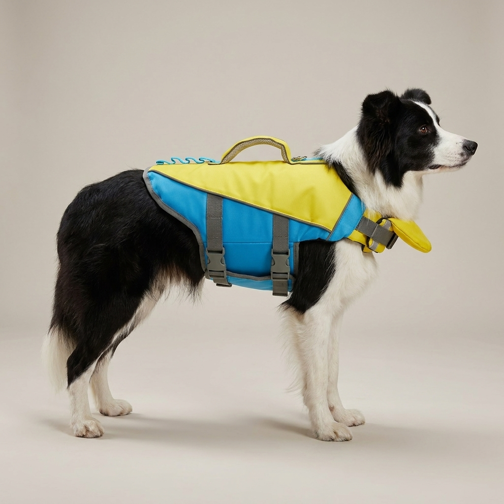Size L reference: like a 40 lb border collie